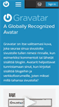 Mobile Screenshot of fi.gravatar.com