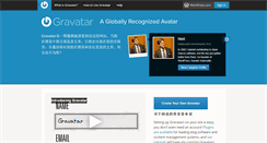Desktop Screenshot of cn.gravatar.com